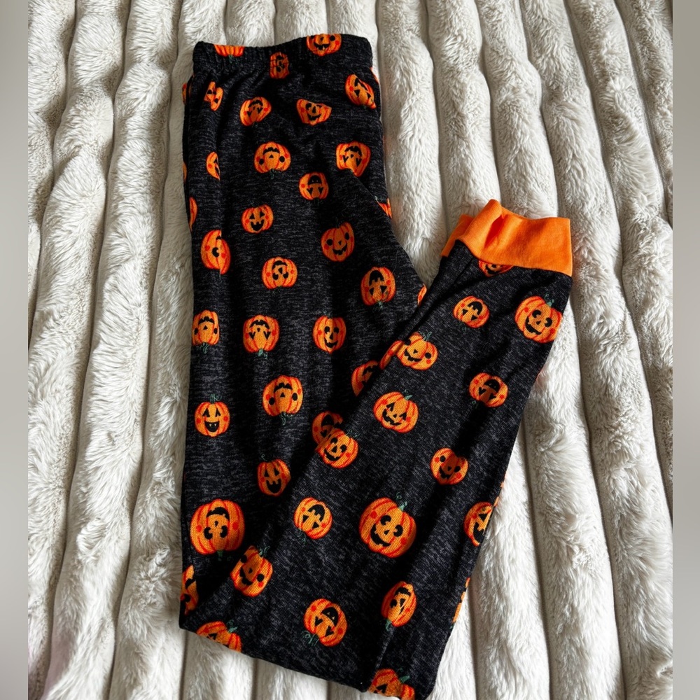 Halloween Pumpkin Print jogger size small